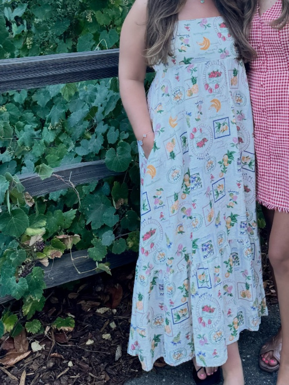 Rachel Zoe Cream Maxi dress